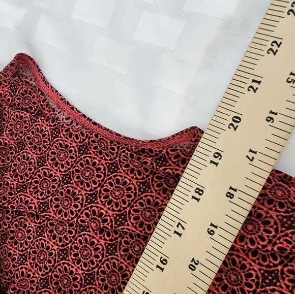 Worthington Wrinkle Free Rust Color Cowl Neck Sleeveless Women's Top Size OX - Picture 5 of 5